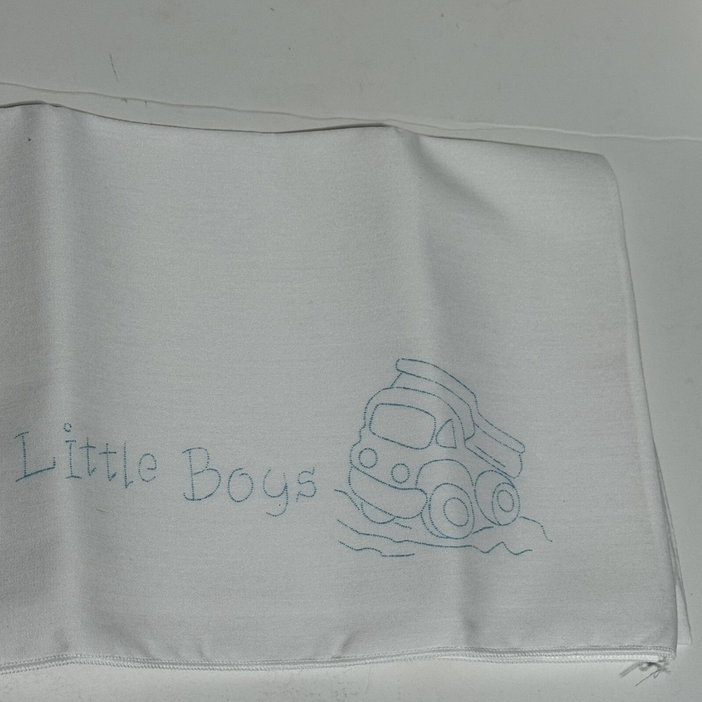 New Jack Dempsey Needle Art Pillow Case Item 1605 #472 Little Boys Design 2008 - Picture 14 of 14